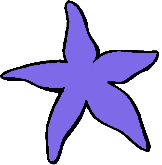 image étoile violette